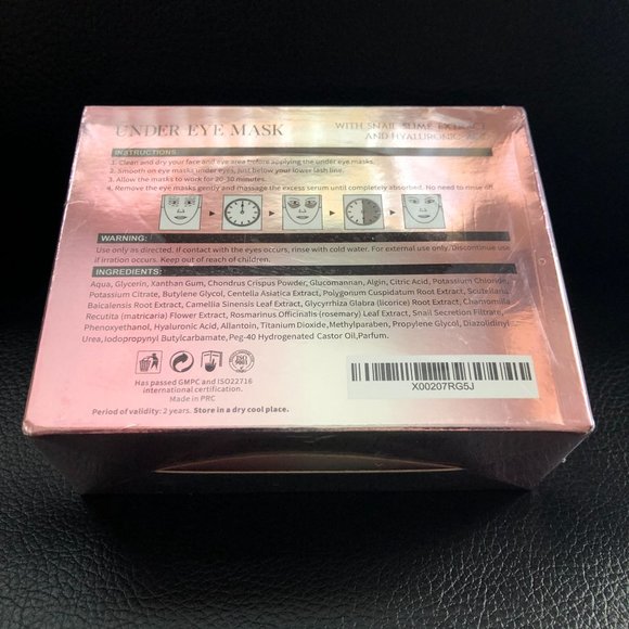 NEW Hydrogel Under Eye Patches. Gel Mask Treatment Pads 16 Pairs - Picture 4 of 9